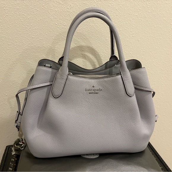Kate Spade Light Grey Satchel - Picture 1 of 5